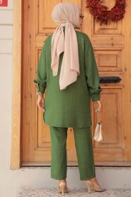 Modest Khaki Dual Suit 16701HK - 3