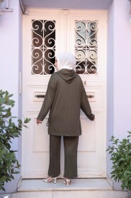 Modest Khaki Dual Suit 17431HK - 3