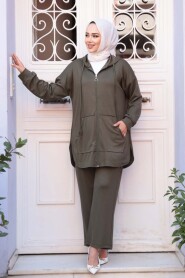 Modest Khaki Dual Suit 17461HK - 1