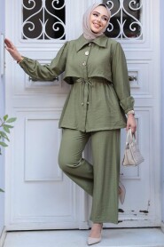 Modest Khaki Dual Suit 40391HK - 1