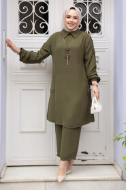 Modest Khaki Dual Suit 52631HK 