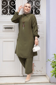 Modest Khaki Dual Suit 52631HK - 2