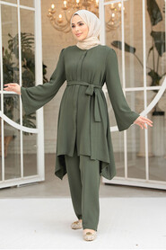 Modest Khaki Dual Suit 65875HK - 1