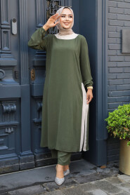 Modest Khaki Dual Suit 65877HK - 1