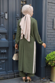 Modest Khaki Dual Suit 65877HK - 2