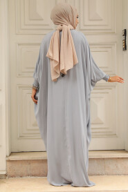 Modest Light Green Abaya Dress 330010AGR - 3