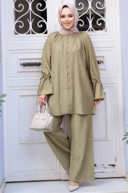 Modest Light Khaki Dual Suit 30451AHK - 2