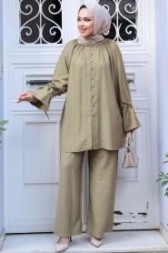 Modest Light Khaki Dual Suit 30451AHK - 3