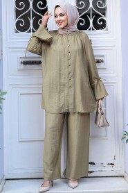 Modest Light Khaki Dual Suit 30451AHK - 4
