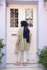 Modest Light Khaki Shirt 10684AHK - 4