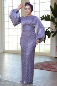 Modest Lila Engagement Gown 4961LILA 