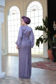Modest Lila Engagement Gown 4961LILA - 4