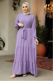 Modest Lila Long Dress 57351LILA - 2