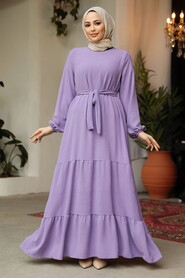 Modest Lila Long Dress 57351LILA - 1