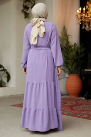 Modest Lila Long Dress 57351LILA - 4