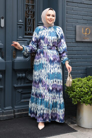 Modest Lila Long Sleeve Dress 23931LILA 
