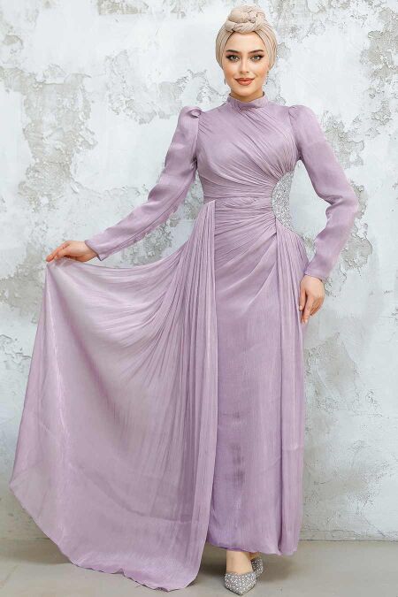 Modest Lila Prom Dress 4919LILA - NEVA STYLE