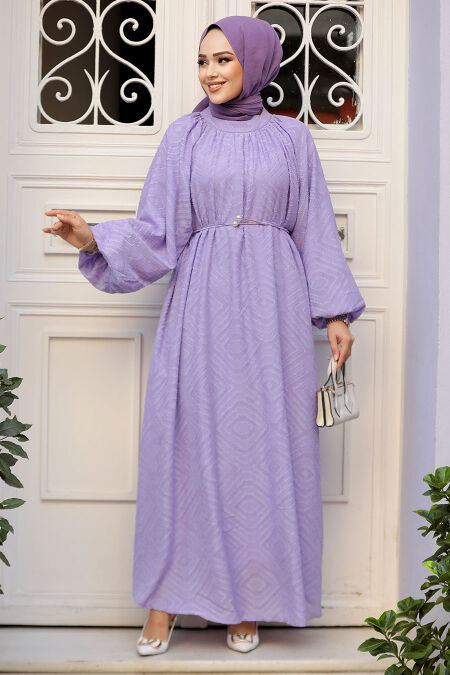 Modest Lila Summer Dress 14291LILA - NEVA STYLE