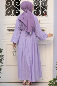 Modest Lila Summer Dress 14291LILA - 3