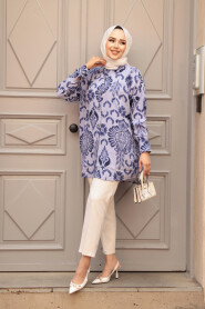 Modest Lila Tunic 20420LILA - 2