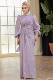 Modest Lila Wedding Dress 52285LILA - 2