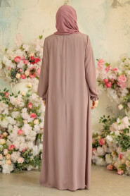 Modest Mink Abaya 45274V - 4