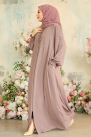 Modest Mink Abaya 45274V - 2