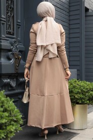 Modest Mink Dual Skirt Suit 12371V - 3