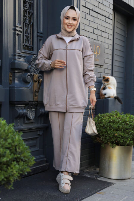 Modest Mink Dual Suit 20105V - NEVA STYLE