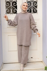 Modest Mink Knitwear Dual Suit 50602V - 2