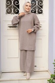 Modest Mink Knitwear Dual Suit 50602V - 1