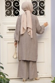 Modest Mink Knitwear Dual Suit 50631V - 3