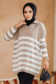 Modest Mink Knitwear Jumper Top 53401V - 3