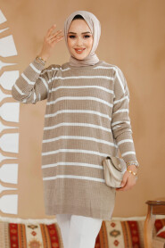 Modest Mink Knitwear Jumper Tunic 54151V - 1