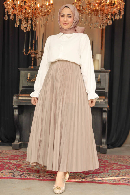 Modest Mink Skirt 9207V - NEVA STYLE