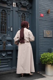 Modest Mink Skirted Dual Suit 4458V - 4