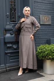 Modest Mink Skirted Dual Suit 44723V - 3