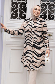 Modest Mink Top 11743V - 1