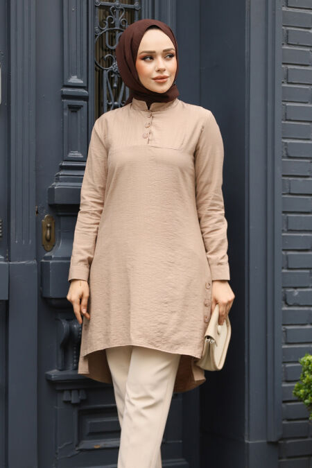 Modest Mink Top 4664V - NEVA STYLE