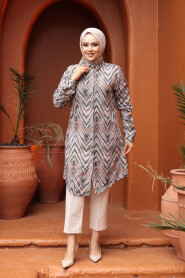 Modest Mink Tunic 11745V - 2