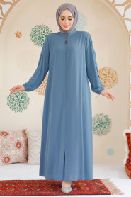 Modest Mint Abaya For Women 45292MINT - 2