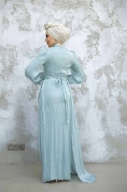  Modest Mint Bridal Dress 4934MINT - 3