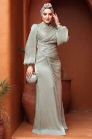 Modest Mint Evening Long Dress 50781MINT 