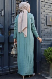 Modest Mint Long Knitwear Dress 31230MINT - 4