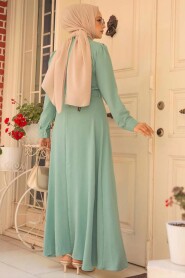 Modest mint dress best sale