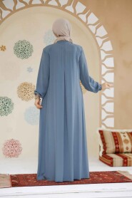 Modest Mint Plus Size Abaya 45282MINT - 3