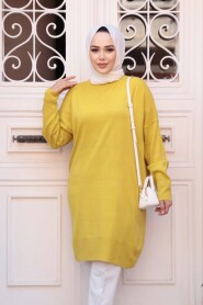 Modest Mustard Knitwear Jumper Top 17203HR - 2