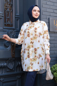 Modest Mustard Top 10546HR - 2
