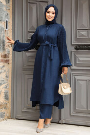 Modest Navy Blue Dual Suit 12581L - 2