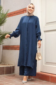 Modest Navy Blue Dual Suit 12591L - 2